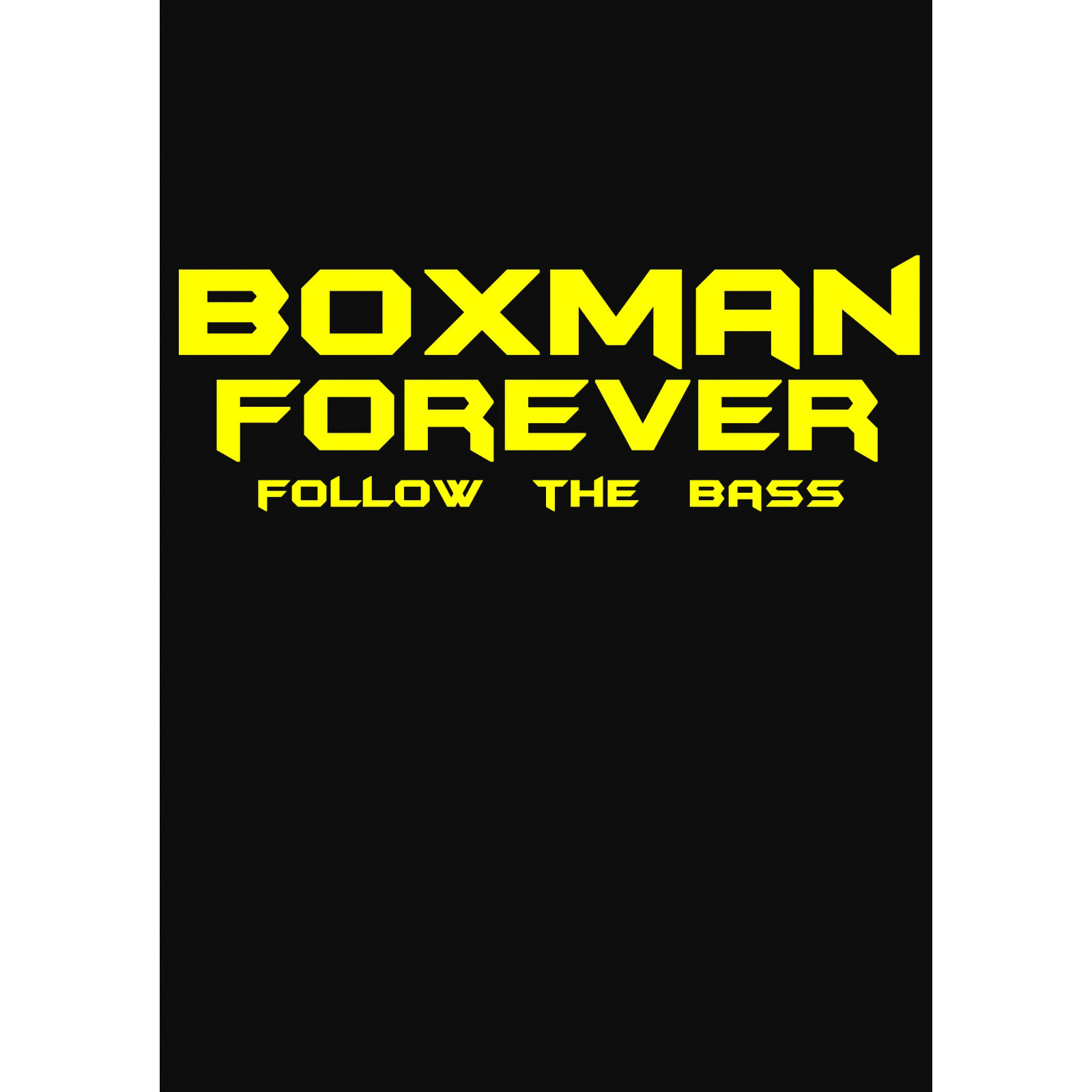 Boxman Forever noir/jaune