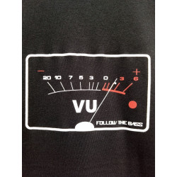 Vu Meter Black White/Red