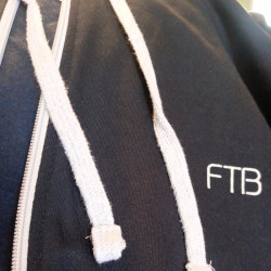 Veste zippée FTB 2 Marine/Grey