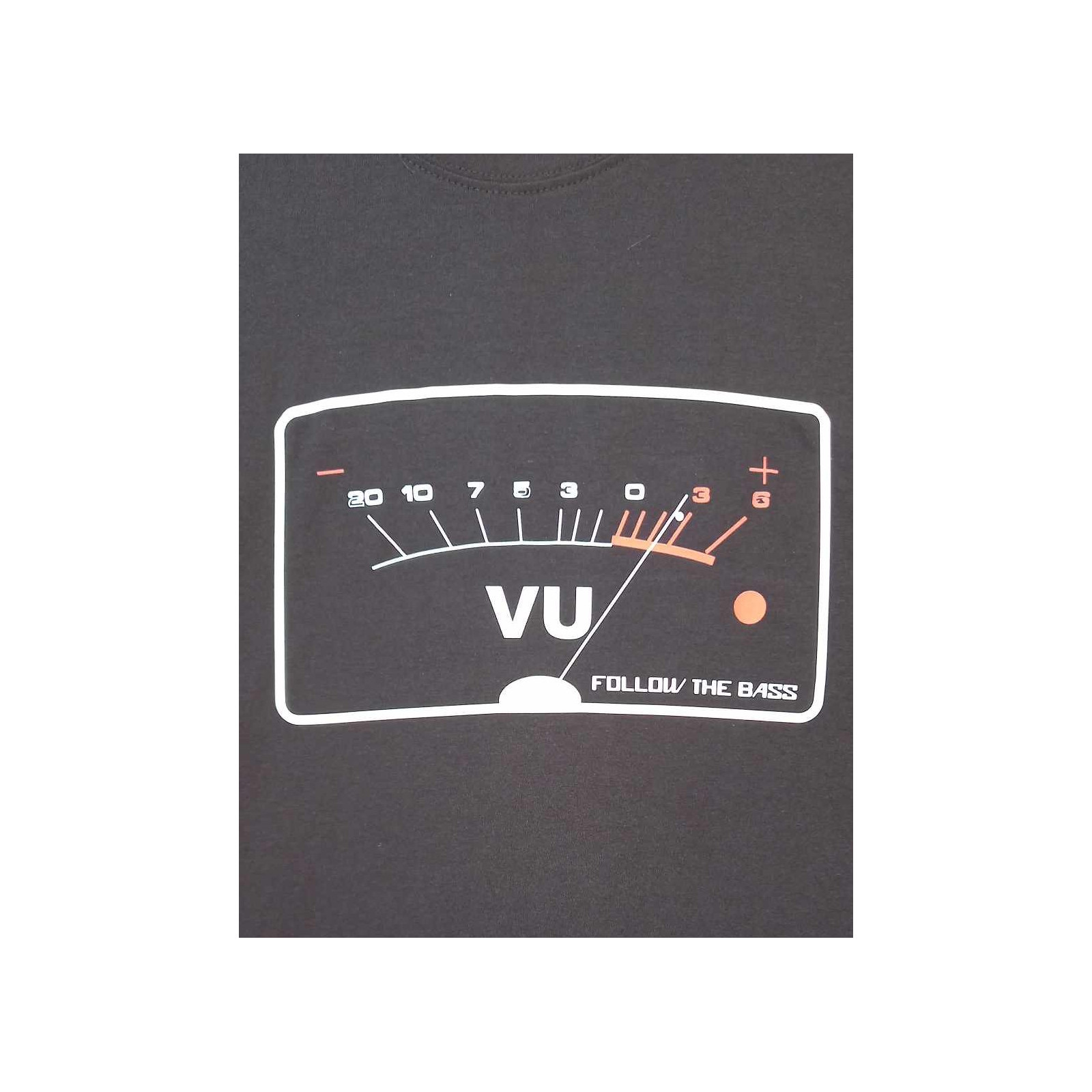 Vu Meter Black White/Red