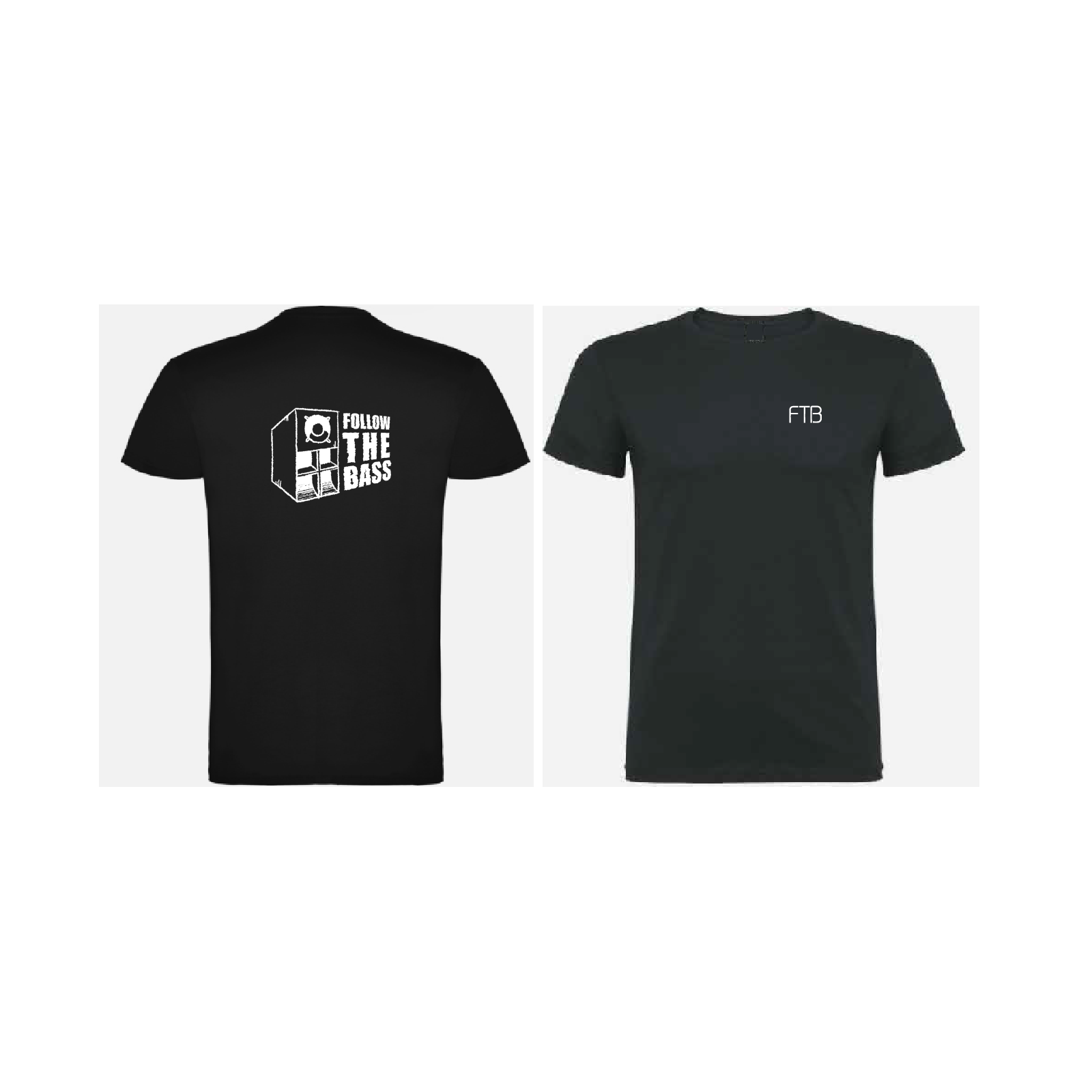 NEW FTB Noir/Blanc dos + FTB coeur