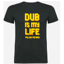 DUB is my life Jaune/Orange