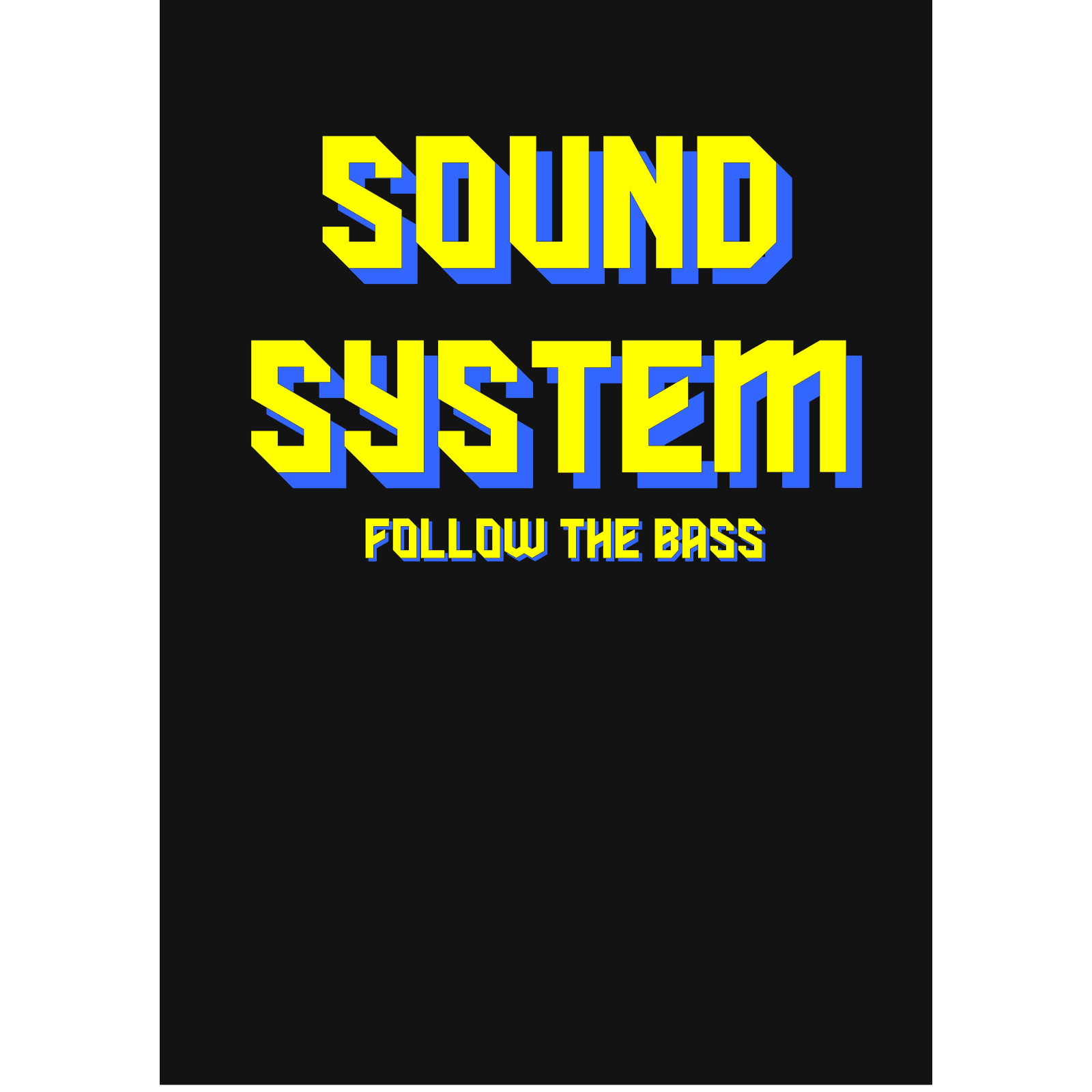 Sound System Bleu/Jaune