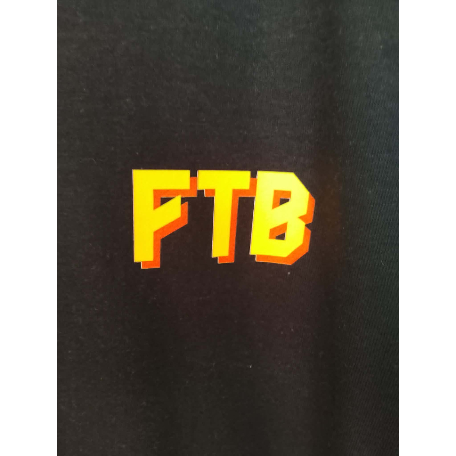 DUB is my life Jaune/Orange DOS + FTB cœur
